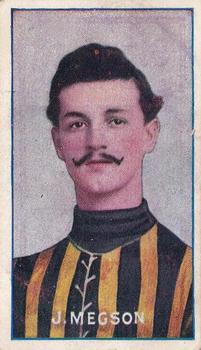 1908-09 Sniders and Abrahams Australian Footballers - Victorian League Players Series D #NNO Jack Megson Front